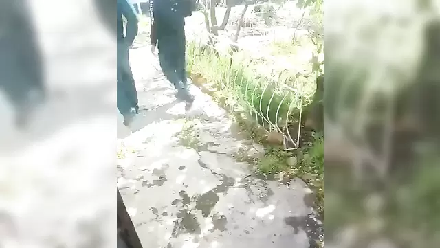 Kırgız polisi sadakatsiz kadını gözaltına aldı